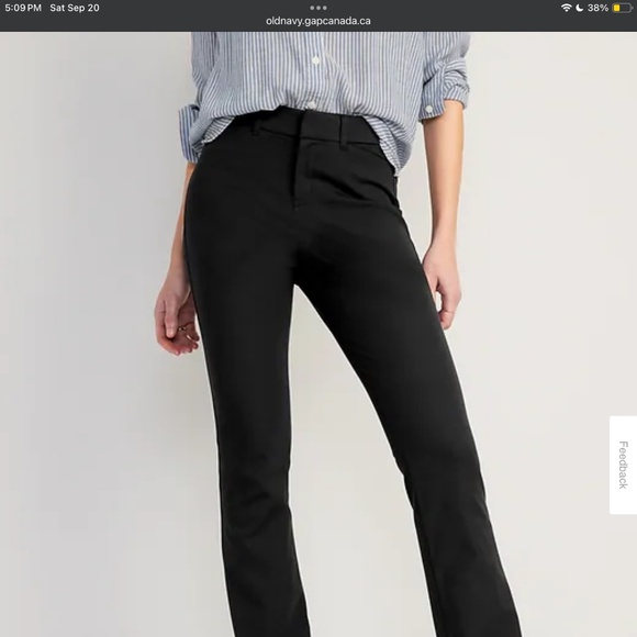 Old Navy High Waisted WOW Flare Pants - Picture 1 of 5